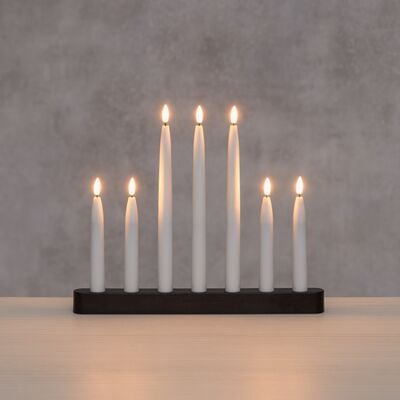 Finnlumor 7 kynttilän kynttelikkö kauko-ohjattava